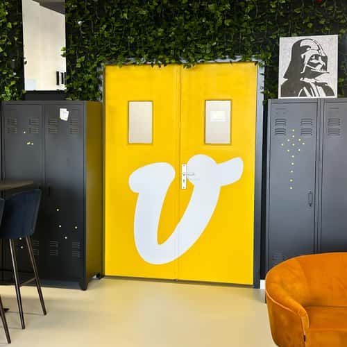 We love our office door