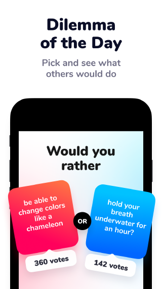 What Would You Choose? Rather on the App Store